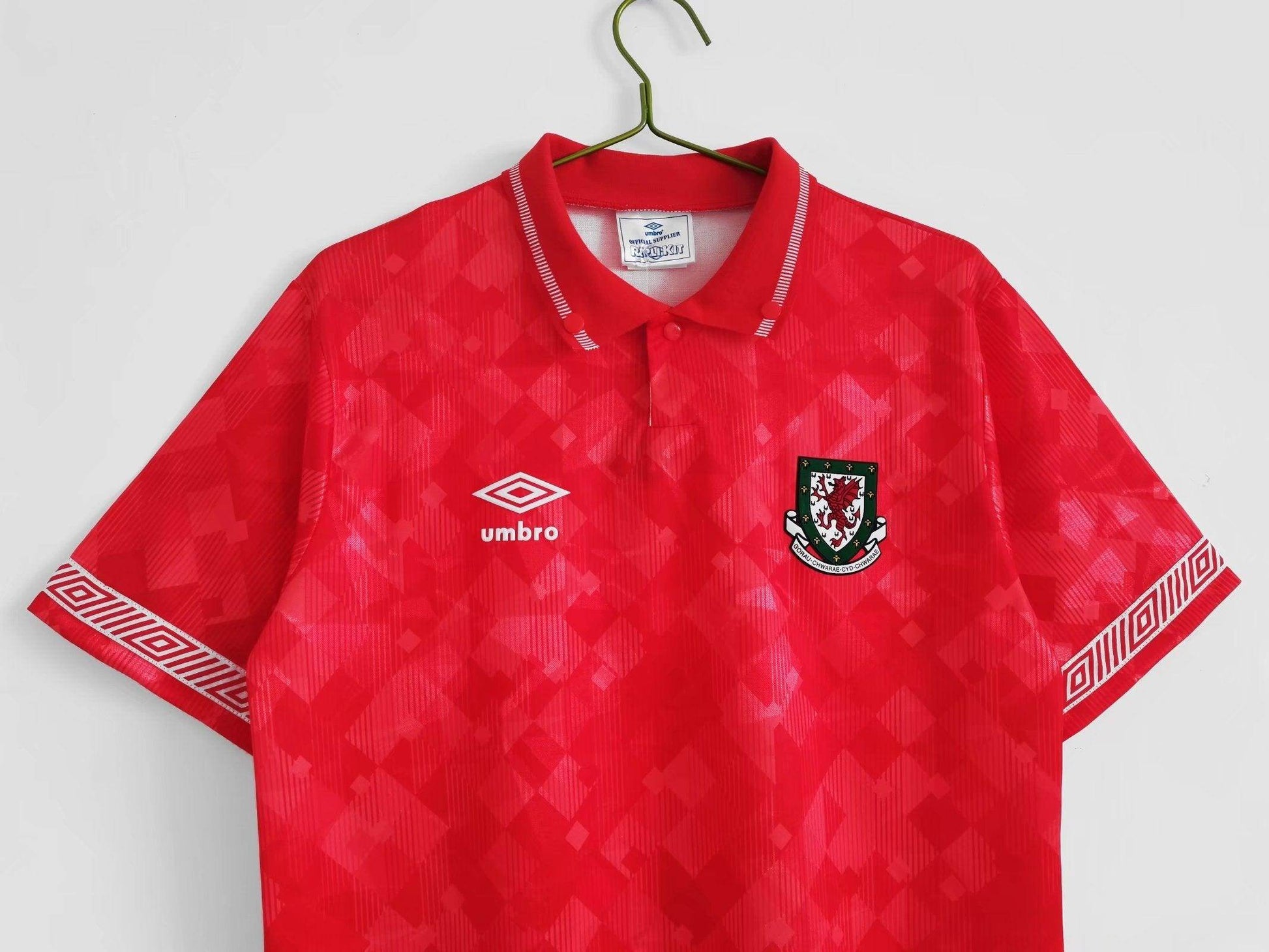 Wales 1990-1992 Home Kit - JerseyLegacy