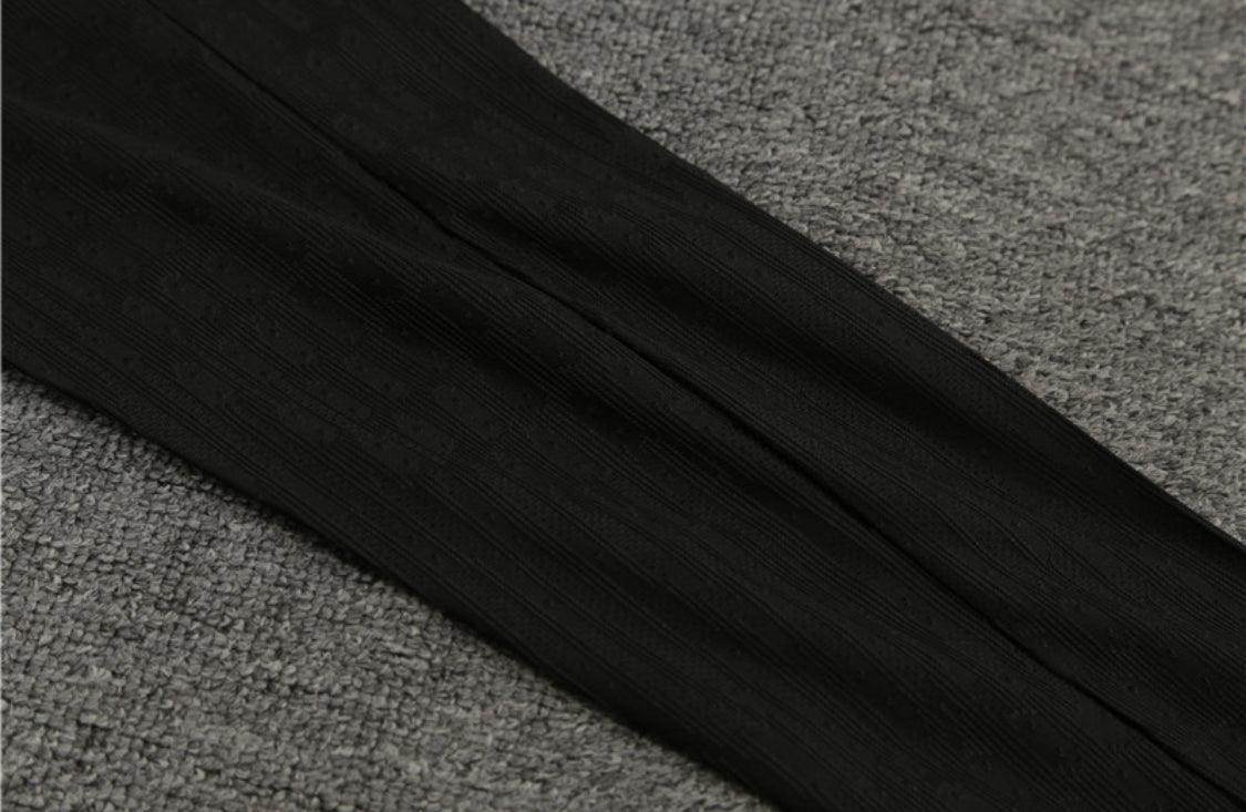 Barcelona Black Tracksuit IV - JerseyLegacy