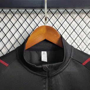 São Paulo Black Windbreaker Jacket 23/24 - JerseyLegacy