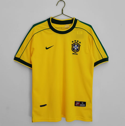 Brazil 1998-1999 Home Kit - JerseyLegacy