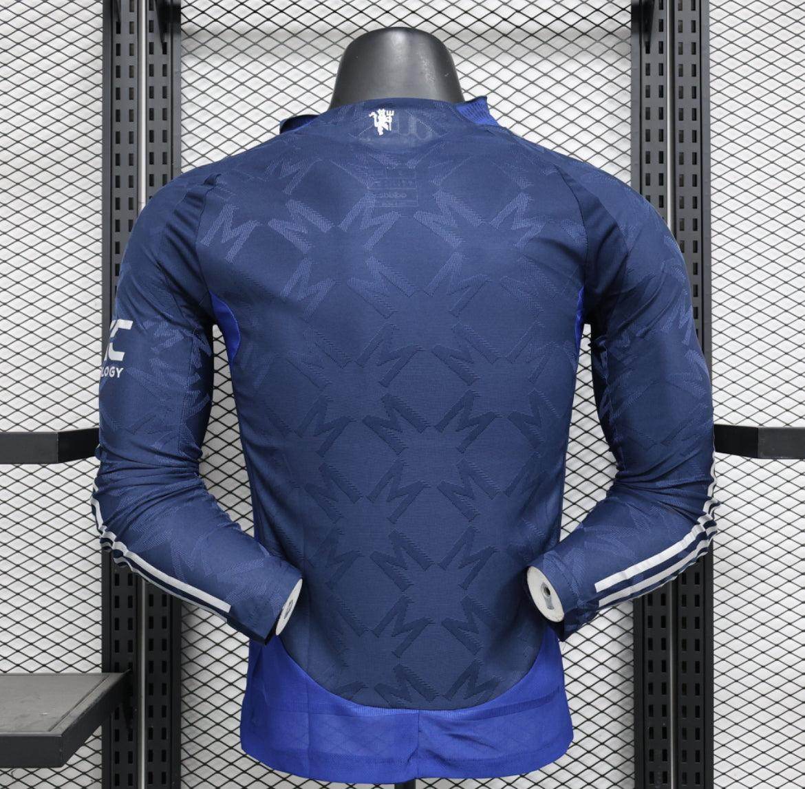Manchester United 2024-2025 Away Kit Long Sleeve - JerseyLegacy
