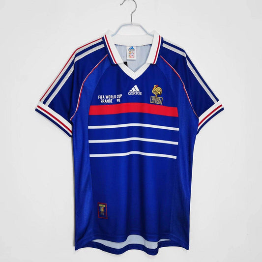 France 1998 World Cup Home Kit - JerseyLegacy