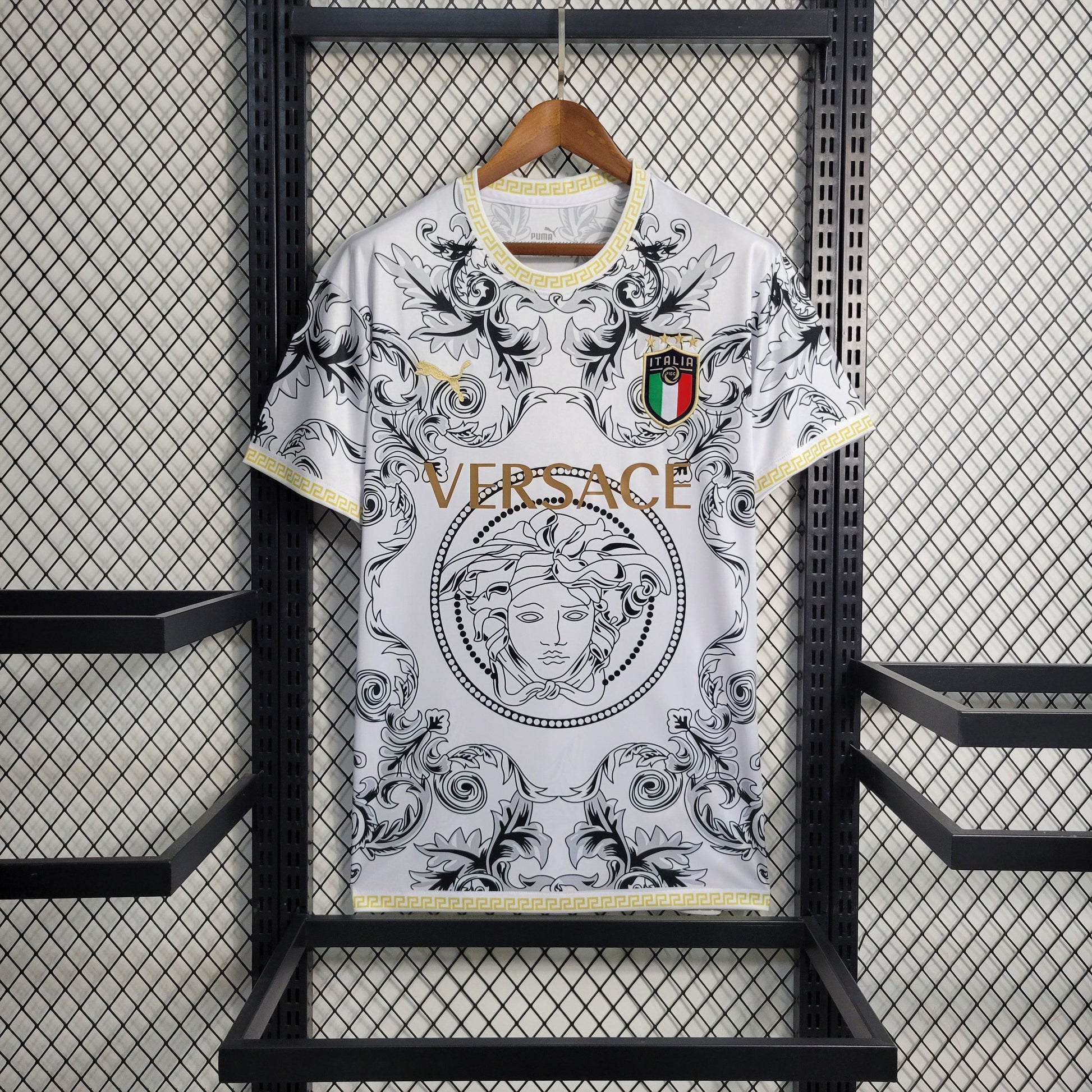 Italy "Versace" Special White Kit - JerseyLegacy