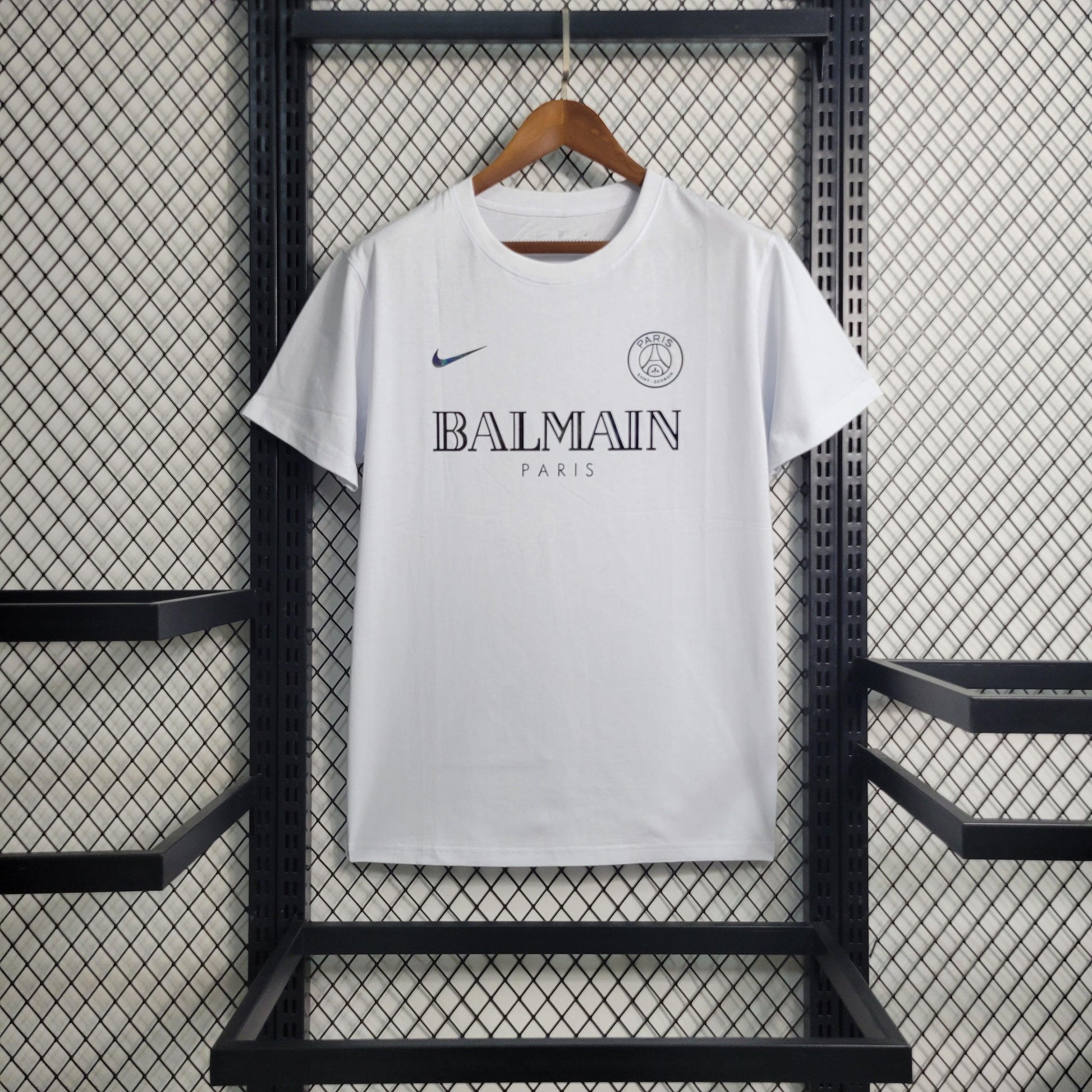 PSG "Balmain" Special White Kit - JerseyLegacy