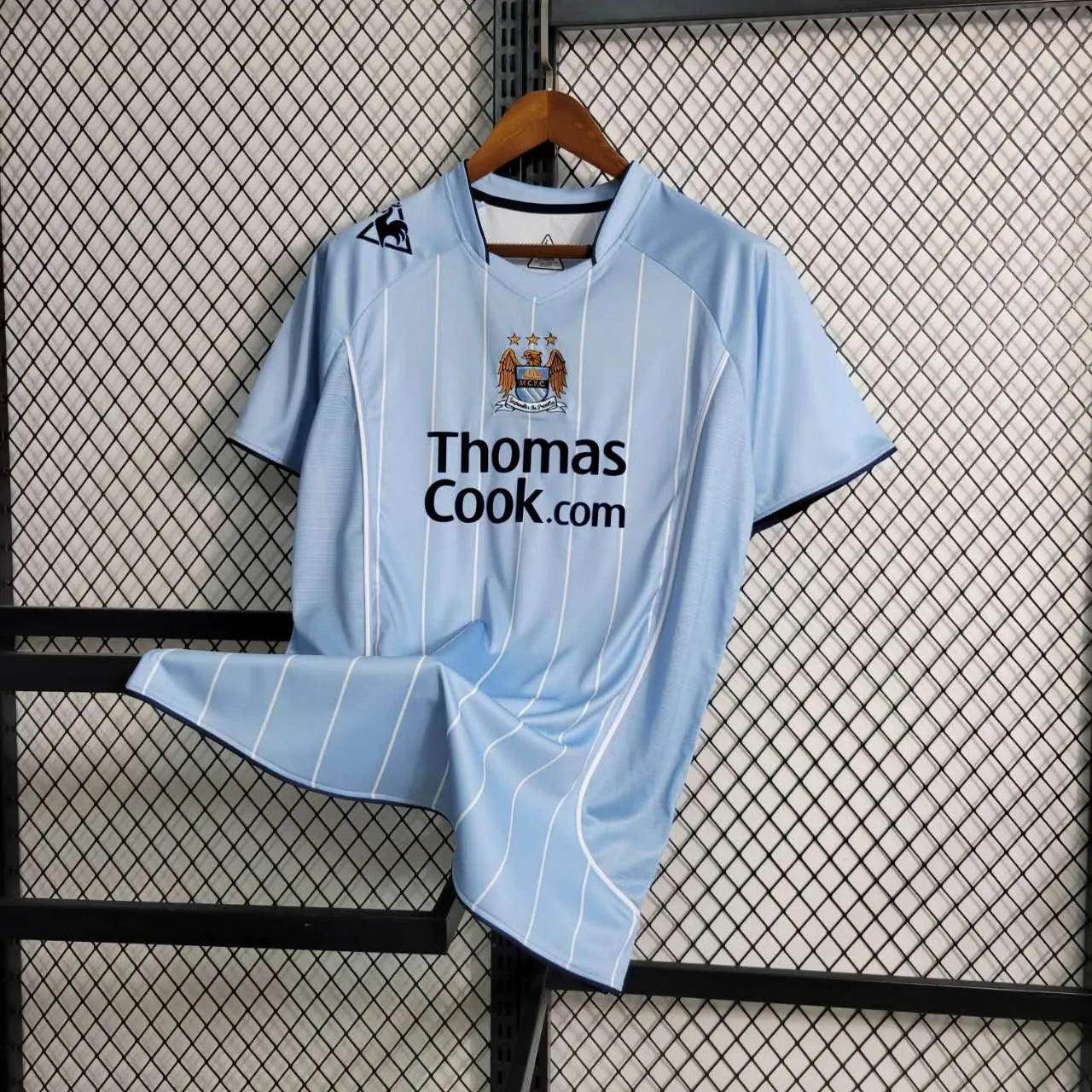 Manchester City 2007-2008 Home Kit - JerseyLegacy