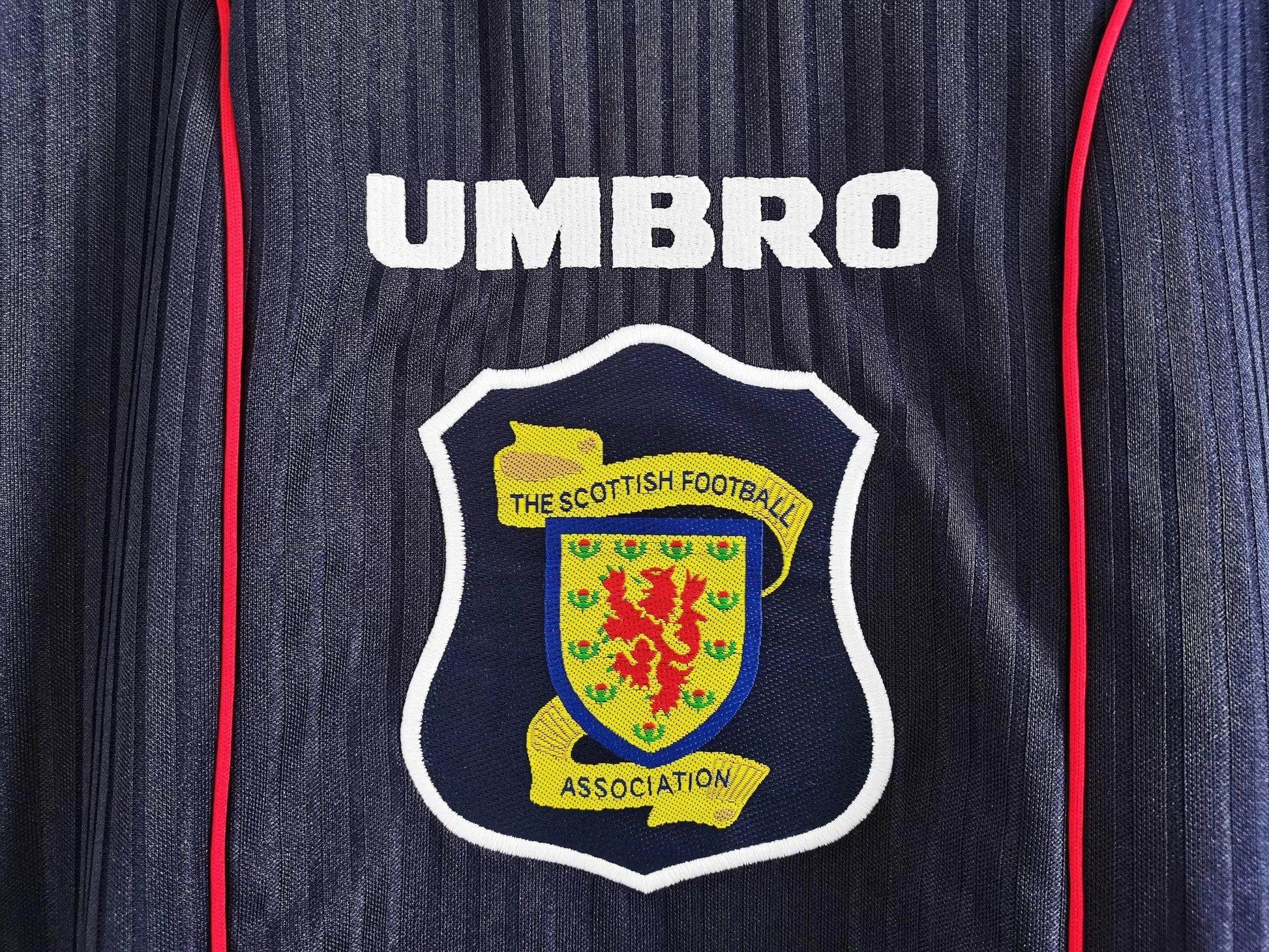 Scotland 1998-2000 Home Kit - JerseyLegacy