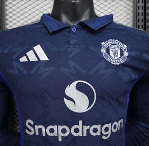 Manchester United 2024-2025 Away Kit Long Sleeve - JerseyLegacy