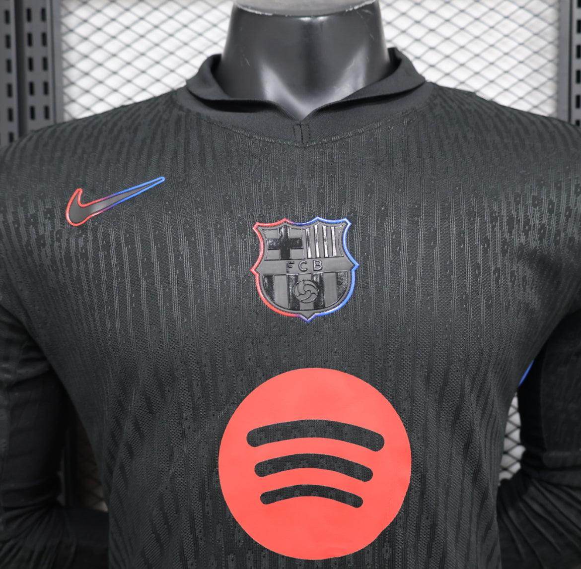 Barcelona 2024-2025 Away Kit Long Sleeve - JerseyLegacy