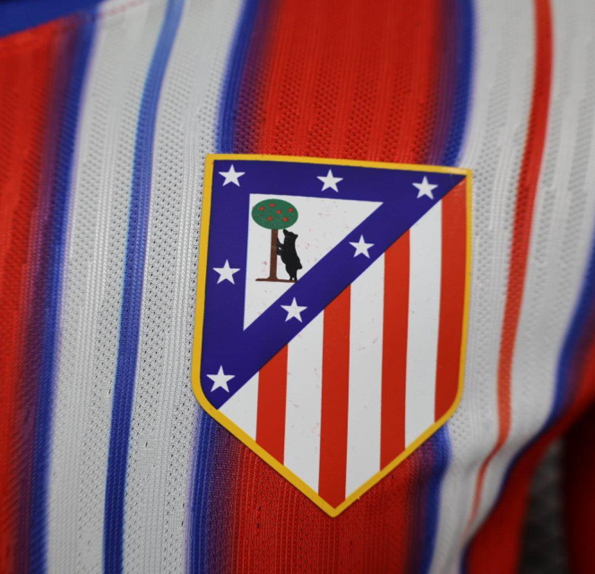 Atletico Madrid 2024-2025 Home Kit Long Sleeve - JerseyLegacy
