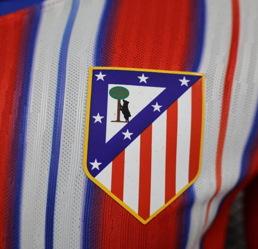 Atletico Madrid 2024-2025 Home Kit Long Sleeve - JerseyLegacy