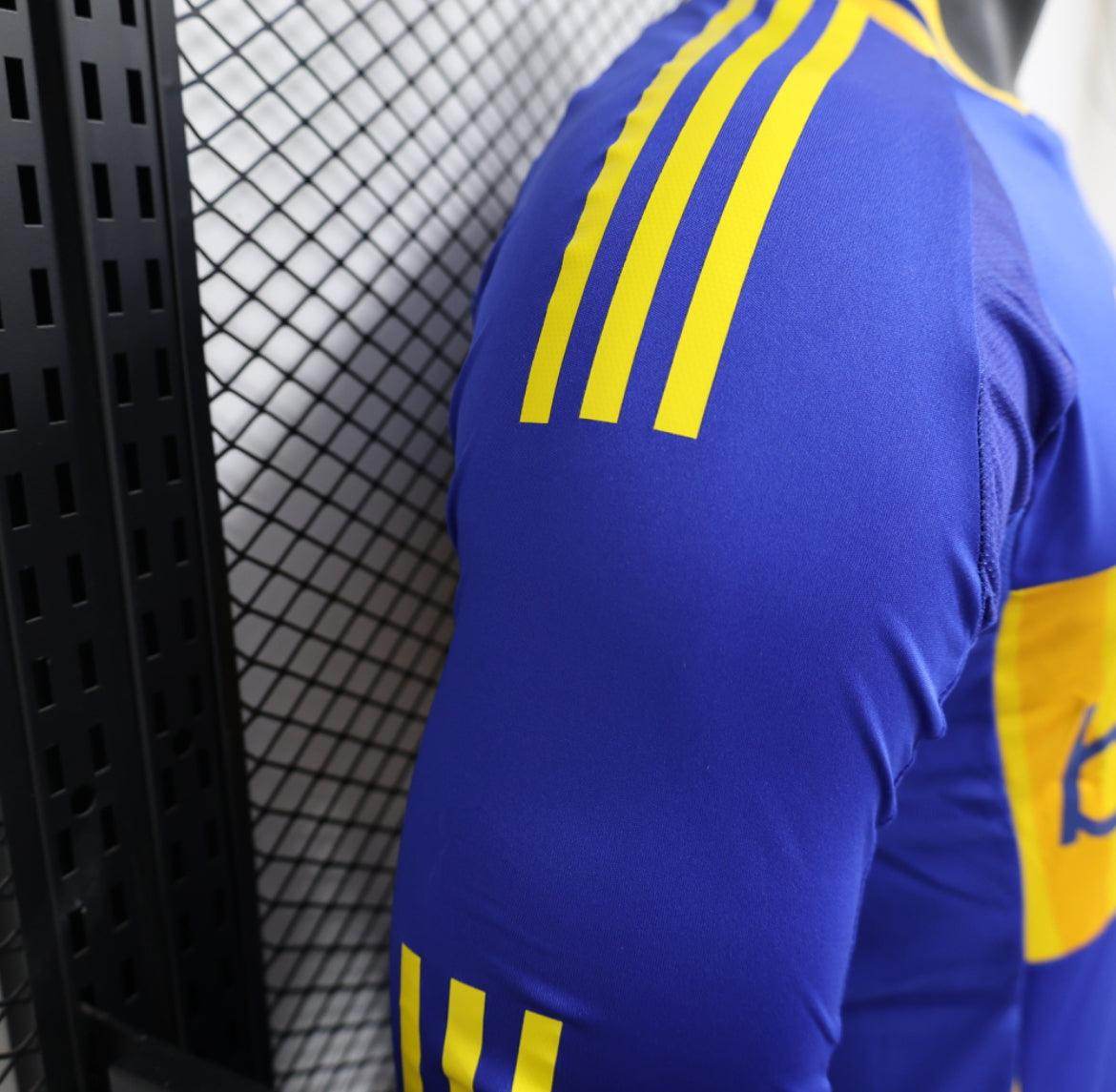 Boca Juniors 2024-2025 Home Kit Long Sleeve - JerseyLegacy