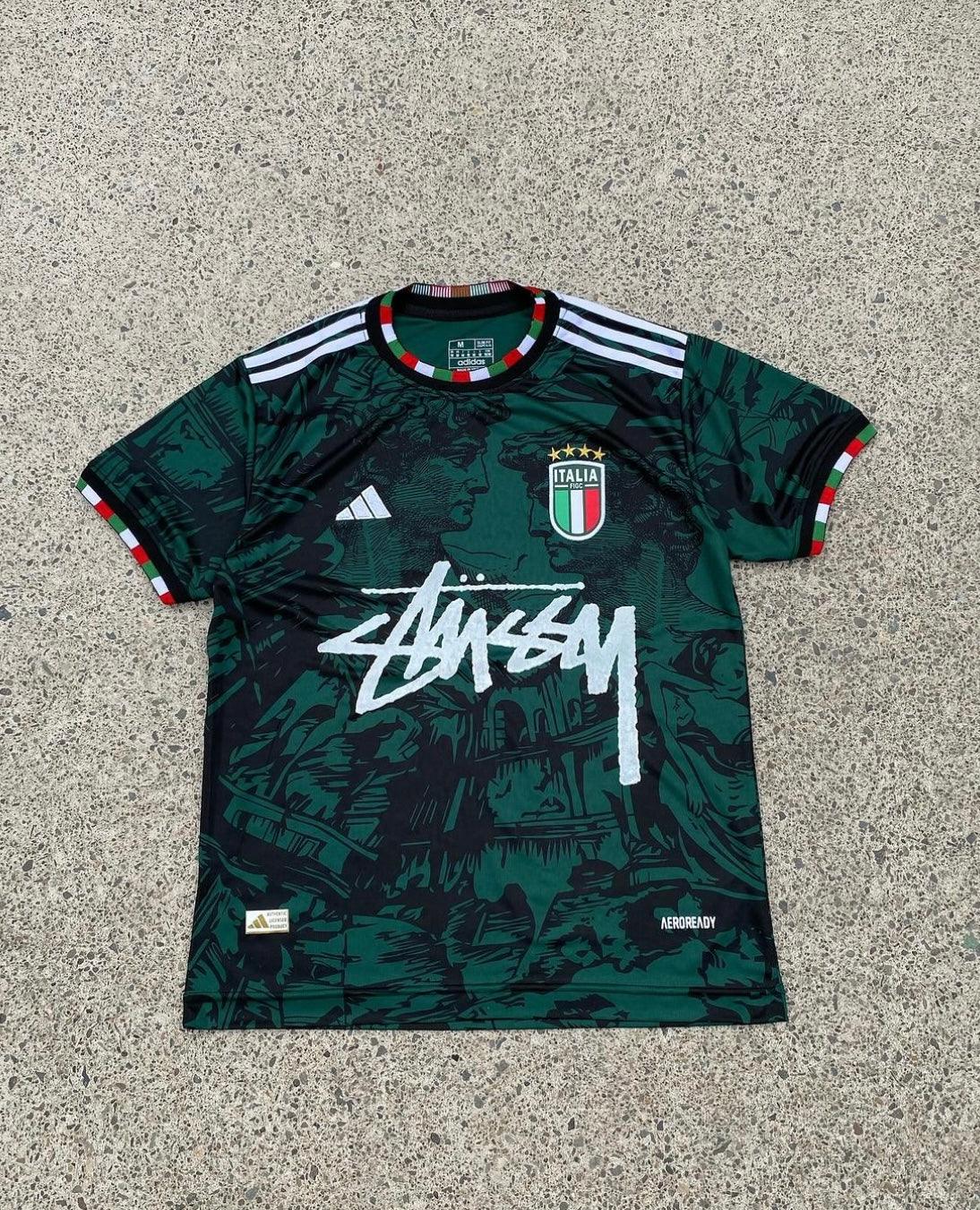 Stüssy x Italy "Azzuro Era" Special Jersey - JerseyLegacy