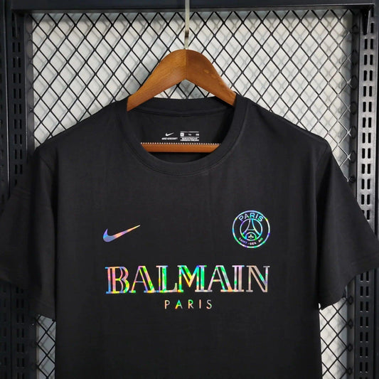 PSG "Balmain" Special Black Kit - JerseyLegacy