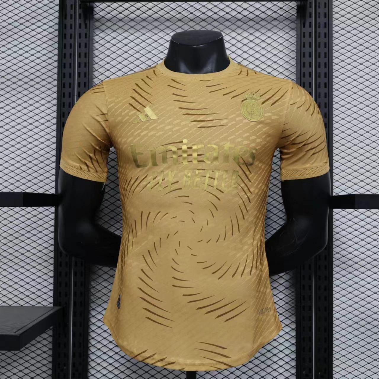 Real Madrid "Golden Whirlwind" Special Kit - JerseyLegacy