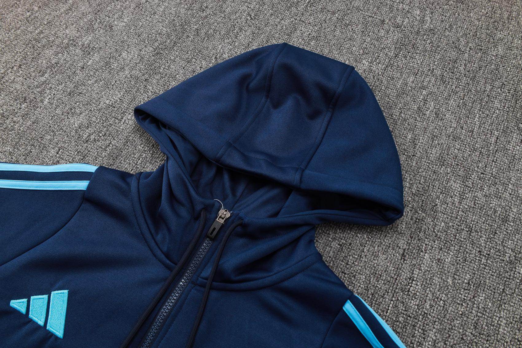Arsenal FC Dark Blue Tracksuit - JerseyLegacy