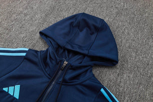 Arsenal FC Dark Blue Tracksuit - JerseyLegacy
