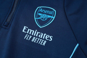 Arsenal FC Dark Blue Tracksuit - JerseyLegacy