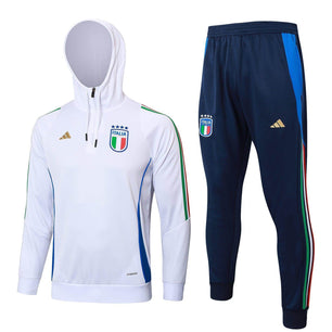 Italy 2024 Blue and White Tracksuit - JerseyLegacy