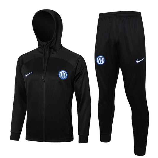 Inter Milan 2024 Black Tracksuit - JerseyLegacy