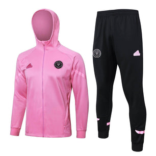 Inter Miami Pink and Black Tracksuit - JerseyLegacy