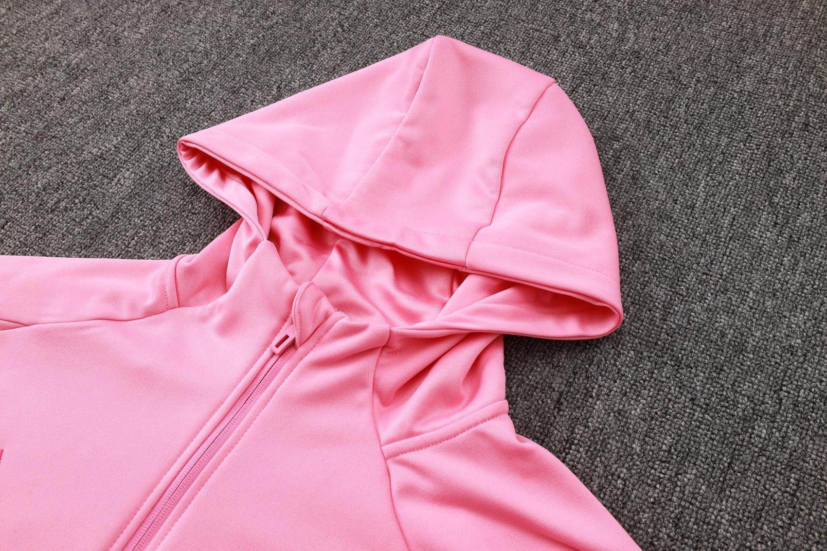 Inter Miami Pink and Black Tracksuit - JerseyLegacy