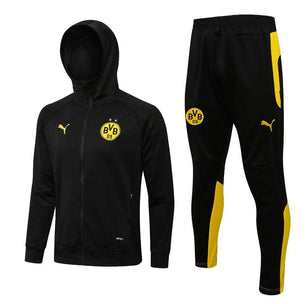 Borussia Dortmund Black and Yellow Tracksuit III - JerseyLegacy