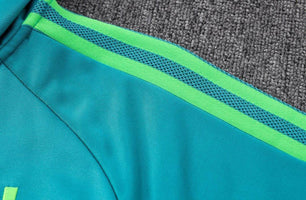 Juventus Turquoise and Dark Blue Tracksuit - JerseyLegacy