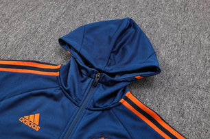 Manchester United Dark Blue Tracksuit - JerseyLegacy