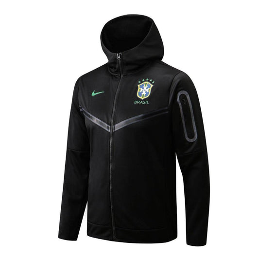 Brazil Black Tracksuit - JerseyLegacy