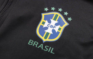 Brazil Black Tracksuit - JerseyLegacy