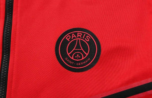 Paris Saint Germain Red Tracksuit - JerseyLegacy