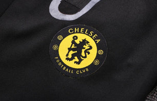 Chelsea Fc Black Tracksuit - JerseyLegacy