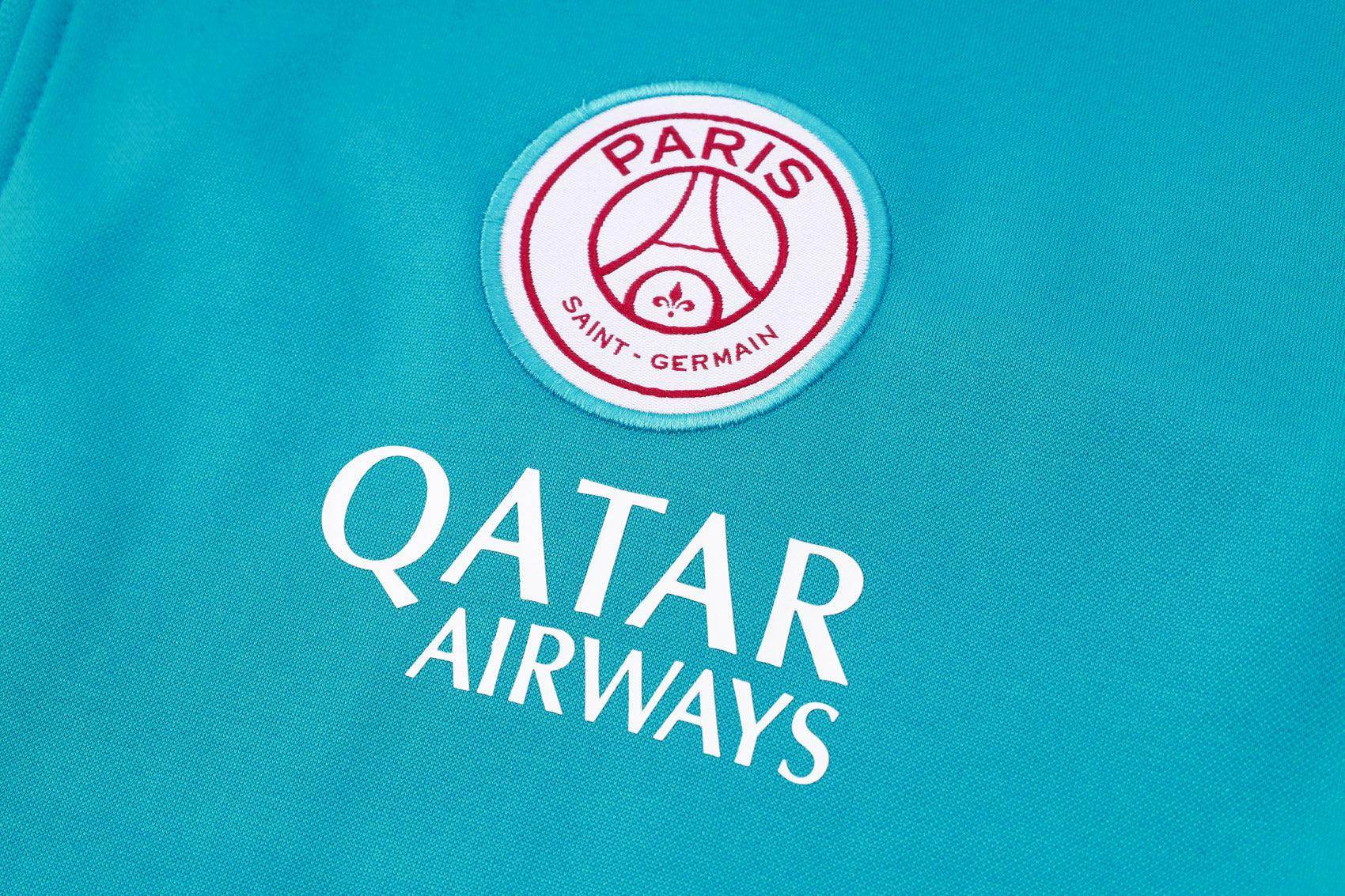 Paris Saint Germain Turquoise and Pink Tracksuit - JerseyLegacy