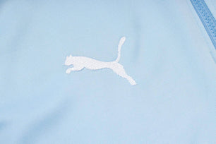 Manchester City Light Blue and Dark Blue Tracksuit - JerseyLegacy