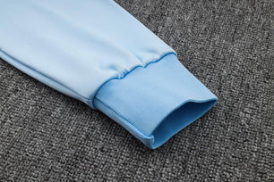 Manchester City Light Blue and Dark Blue Tracksuit - JerseyLegacy