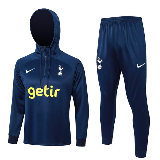 Tottenham Dark Blue Tracksuit II - JerseyLegacy