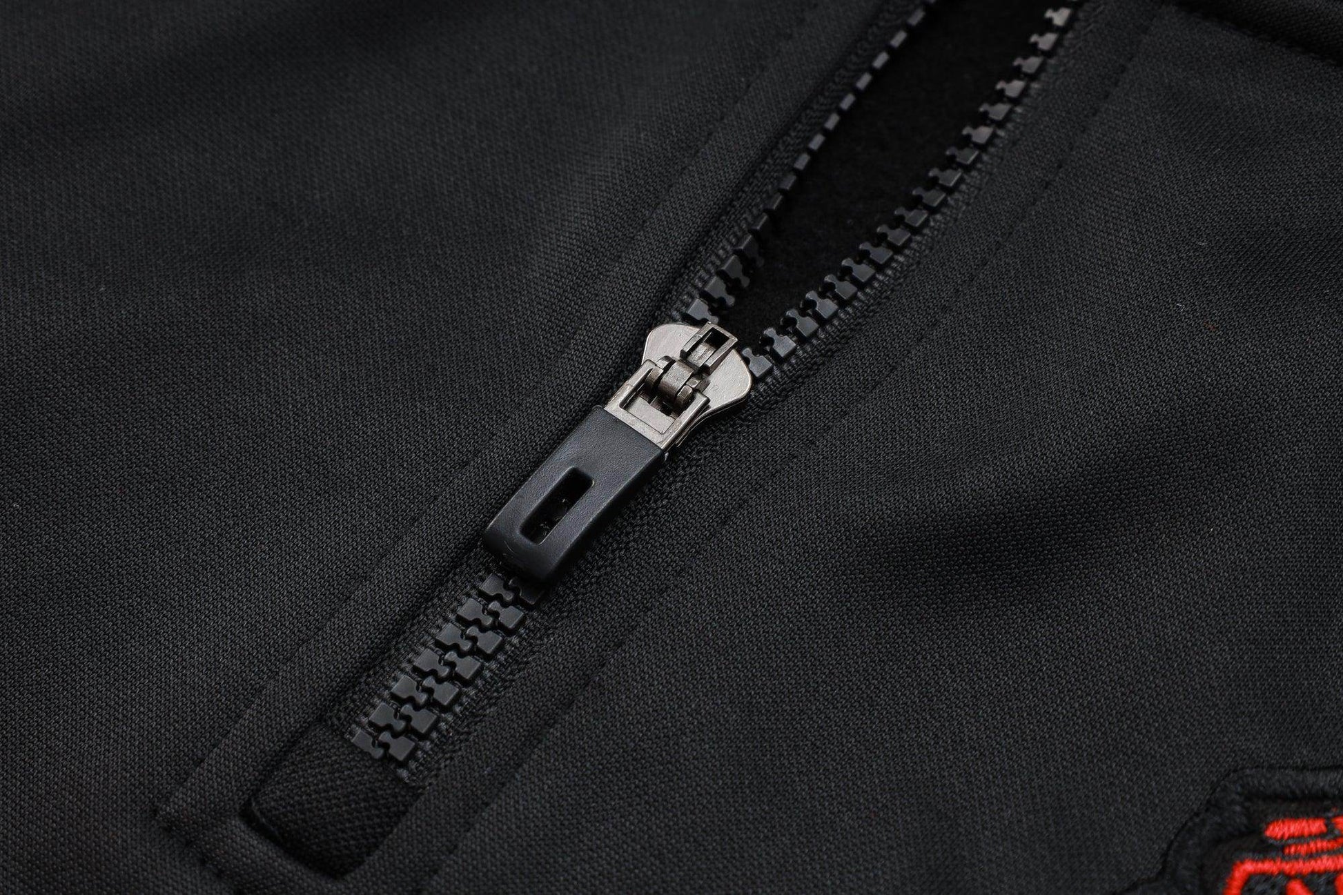 Manchester United Black and Red Tracksuit - JerseyLegacy