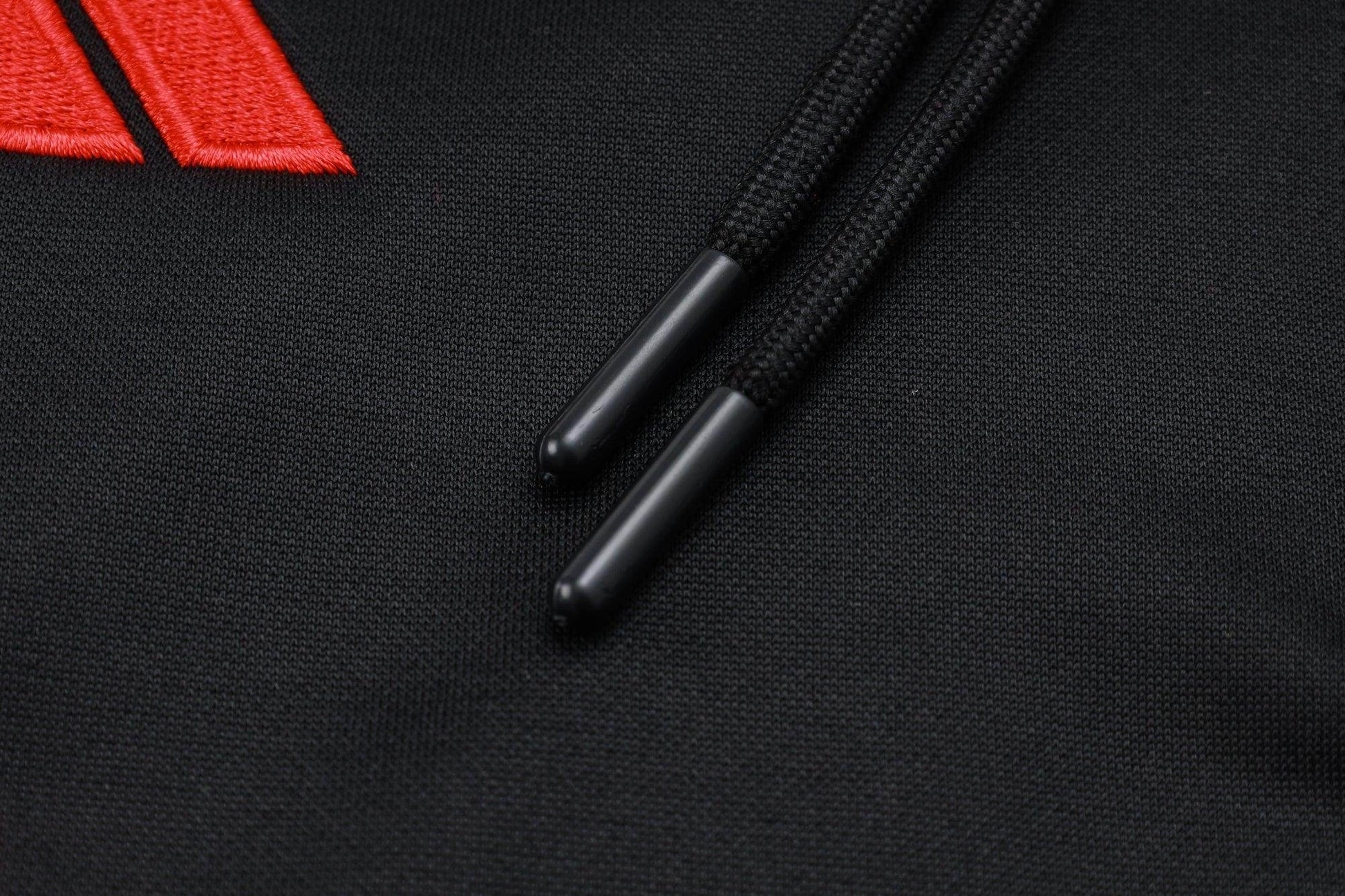 Manchester United Black and Red Tracksuit - JerseyLegacy
