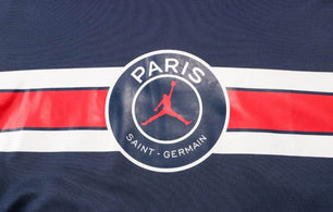 Paris Saint Germain Dark Blue and Red x White Tracksuit - JerseyLegacy