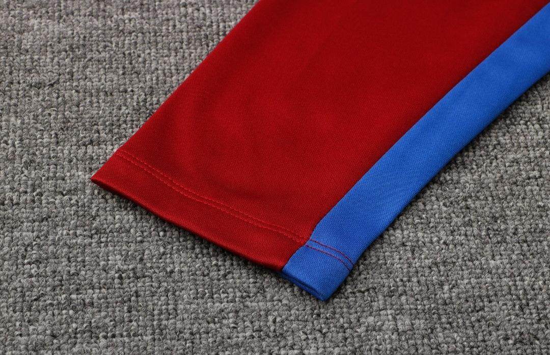 FC Barcelona Red and Blue Tracksuit - JerseyLegacy