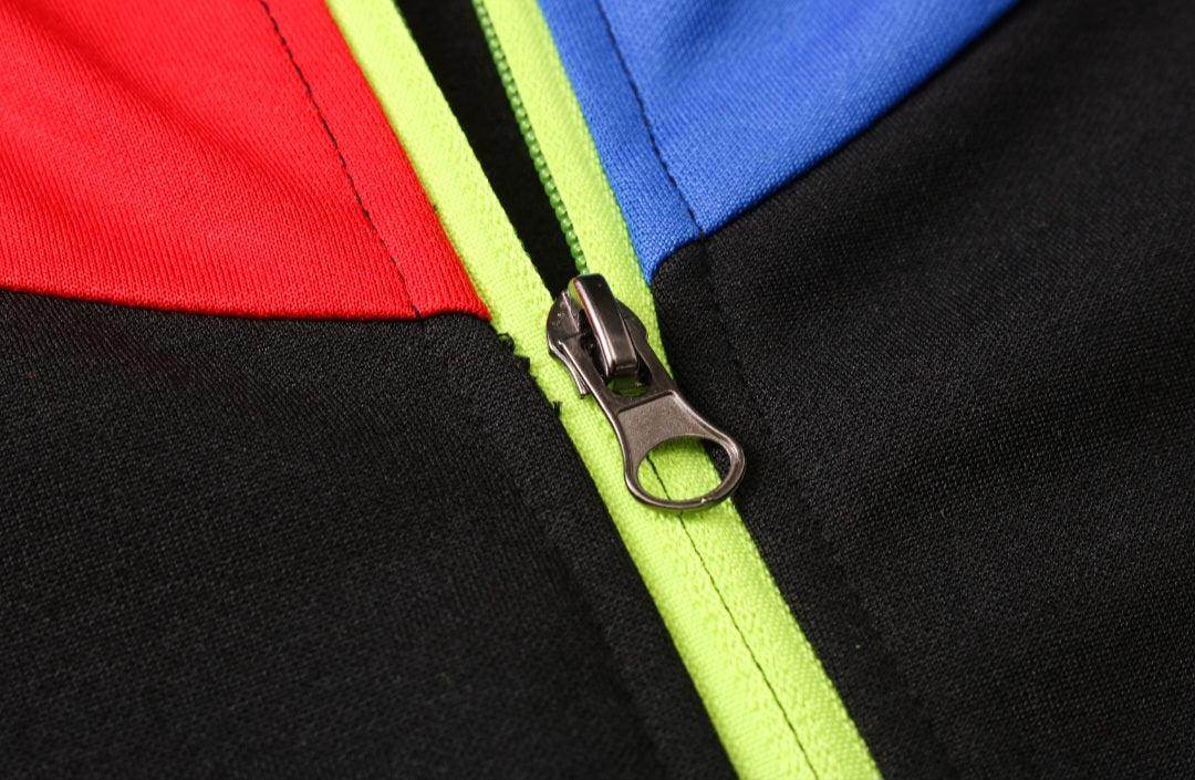 FC Barcelona Black and Blue x Red Tracksuit - JerseyLegacy