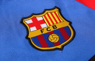 FC Barcelona Black and Blue x Red Tracksuit - JerseyLegacy