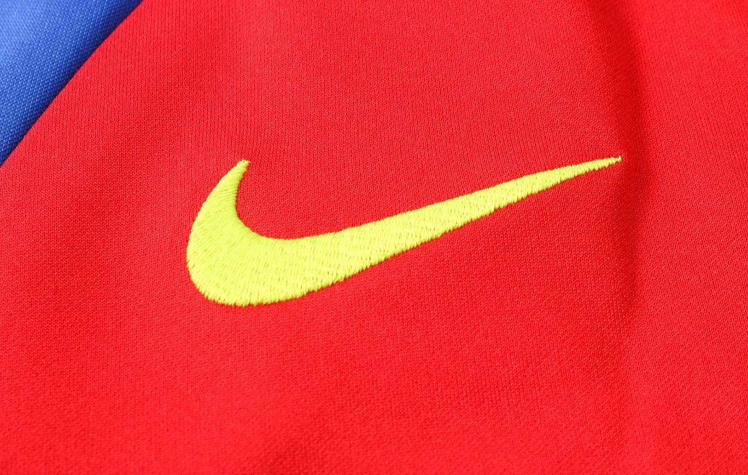 FC Barcelona Black and Blue x Red Tracksuit - JerseyLegacy