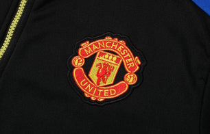 Manchester United Black Tracksuit - JerseyLegacy