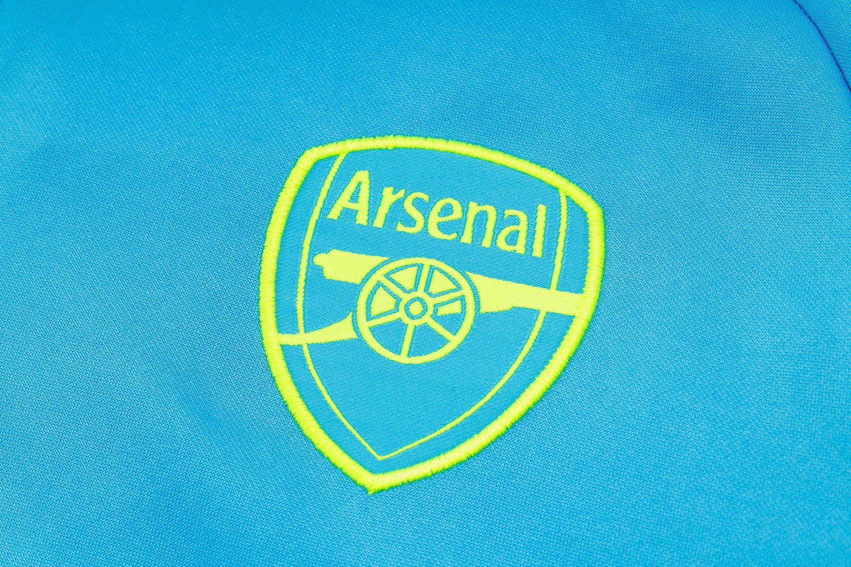 Arsenal FC Light Blue and Black Tracksuit - JerseyLegacy