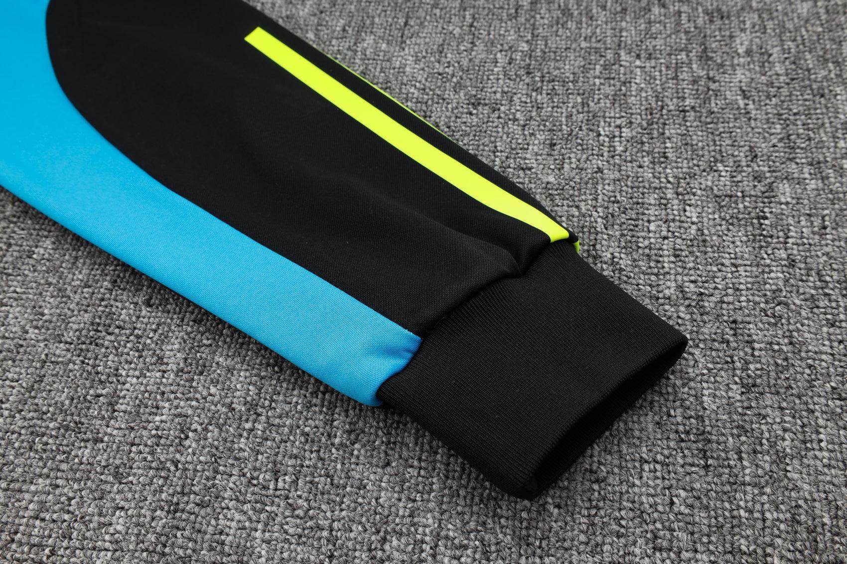 Arsenal FC Light Blue and Black Tracksuit - JerseyLegacy