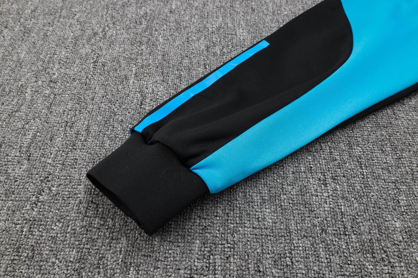 Arsenal FC Light Blue and Black Tracksuit - JerseyLegacy