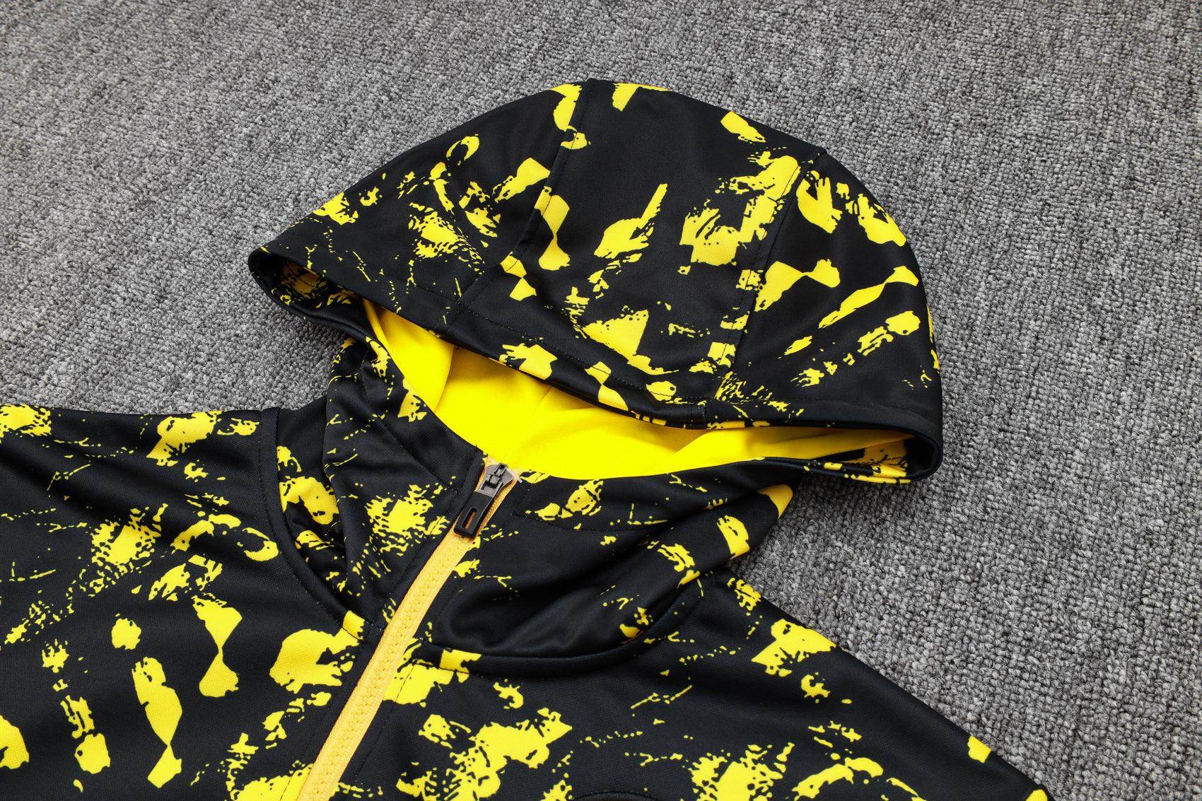 Borussia Dortmund Black and Yellow Tracksuit II - JerseyLegacy