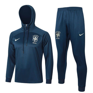 Brazil Dark Blue Tracksuit - JerseyLegacy