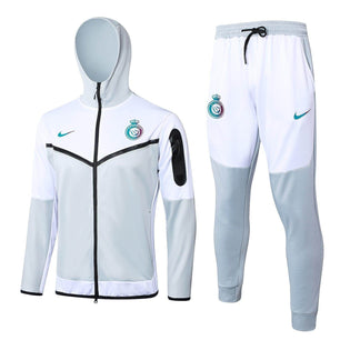 Al-Nassr White Tracksuit - JerseyLegacy